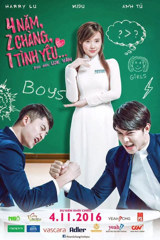 Phim 4 Năm, 2 Chàng, 1 Tình Yêu