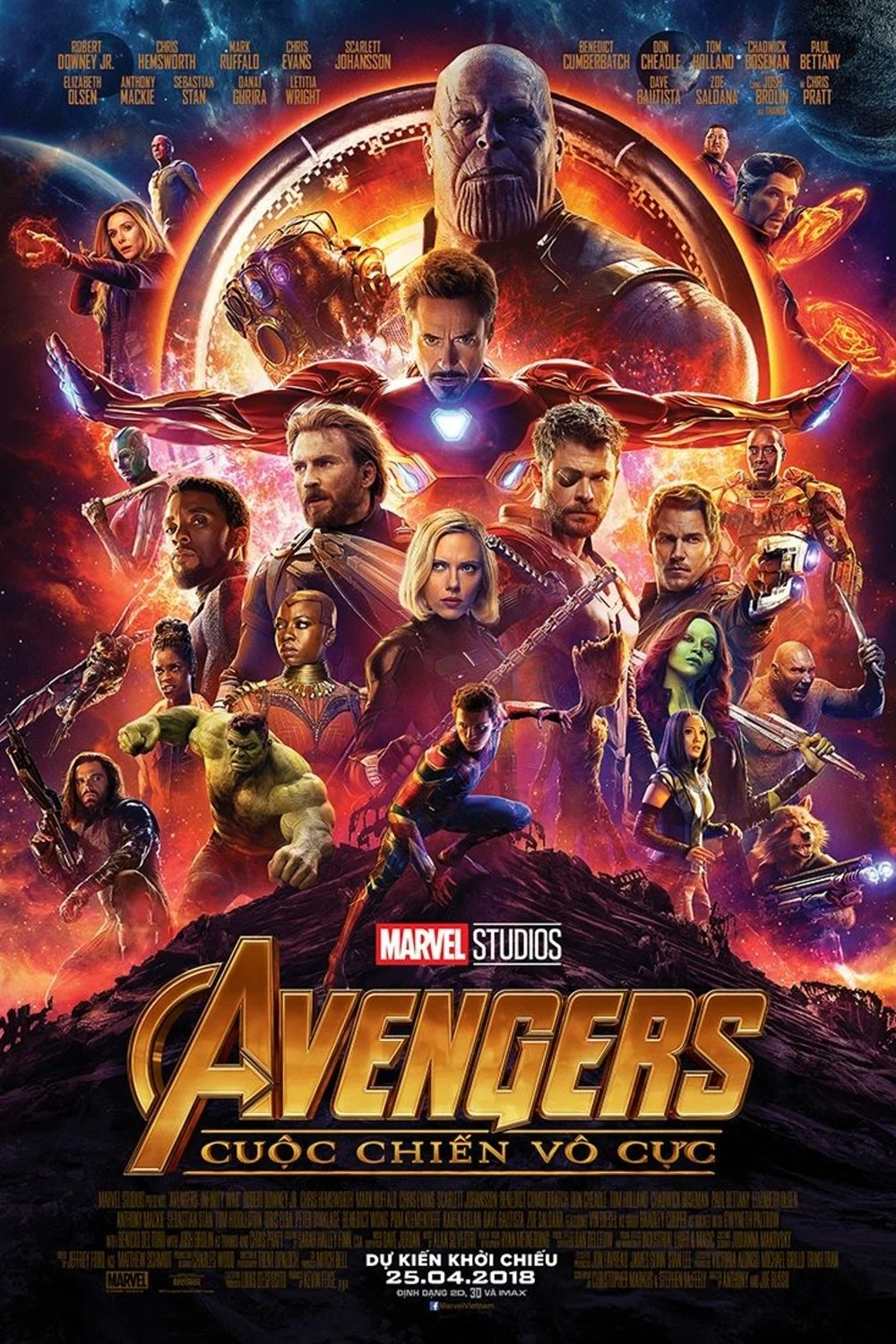 Phim Avengers 3: Cuộc Chiến Vô Cực