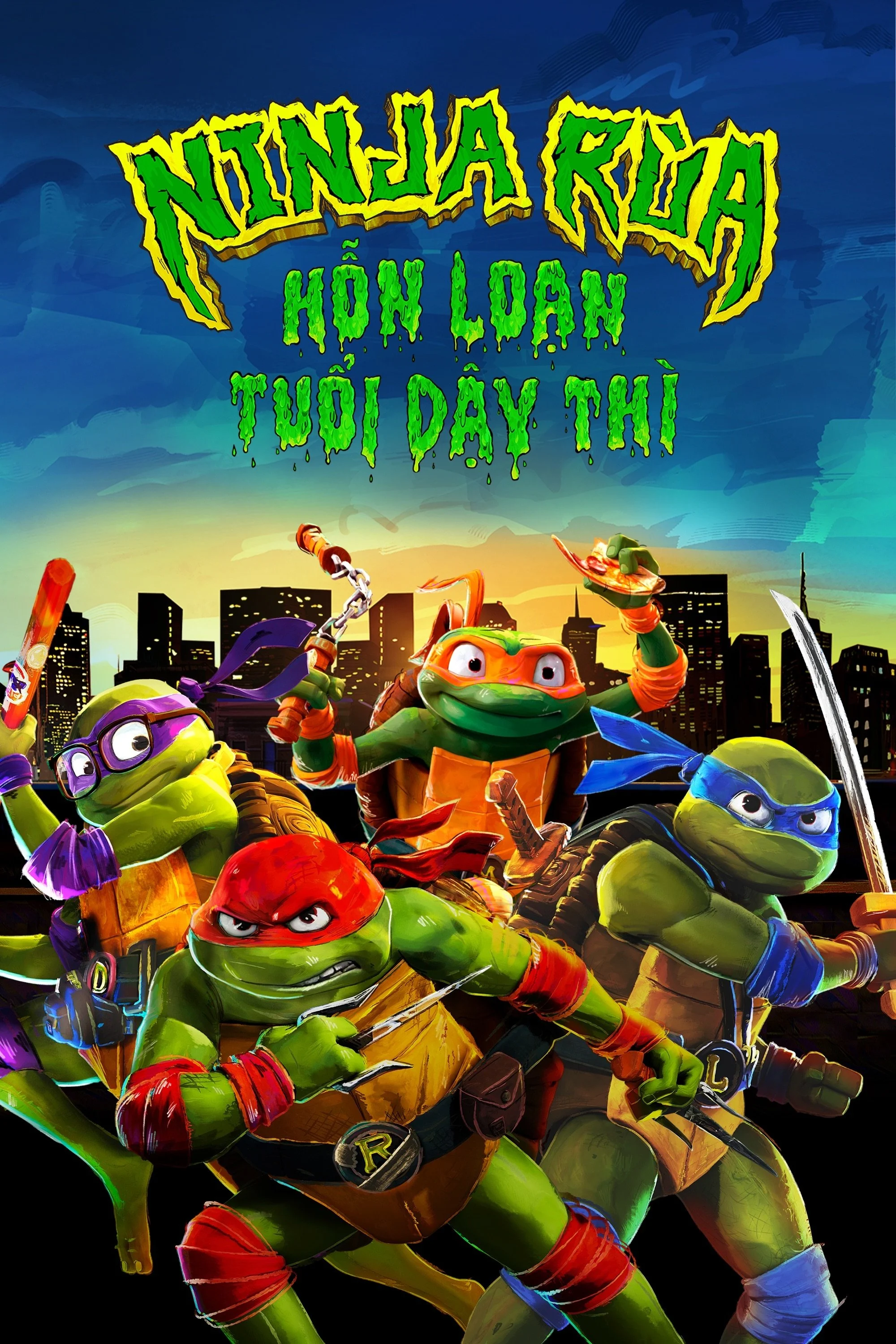 Phim Ninja Rùa: Hỗn Loạn Tuổi Dậy Thì